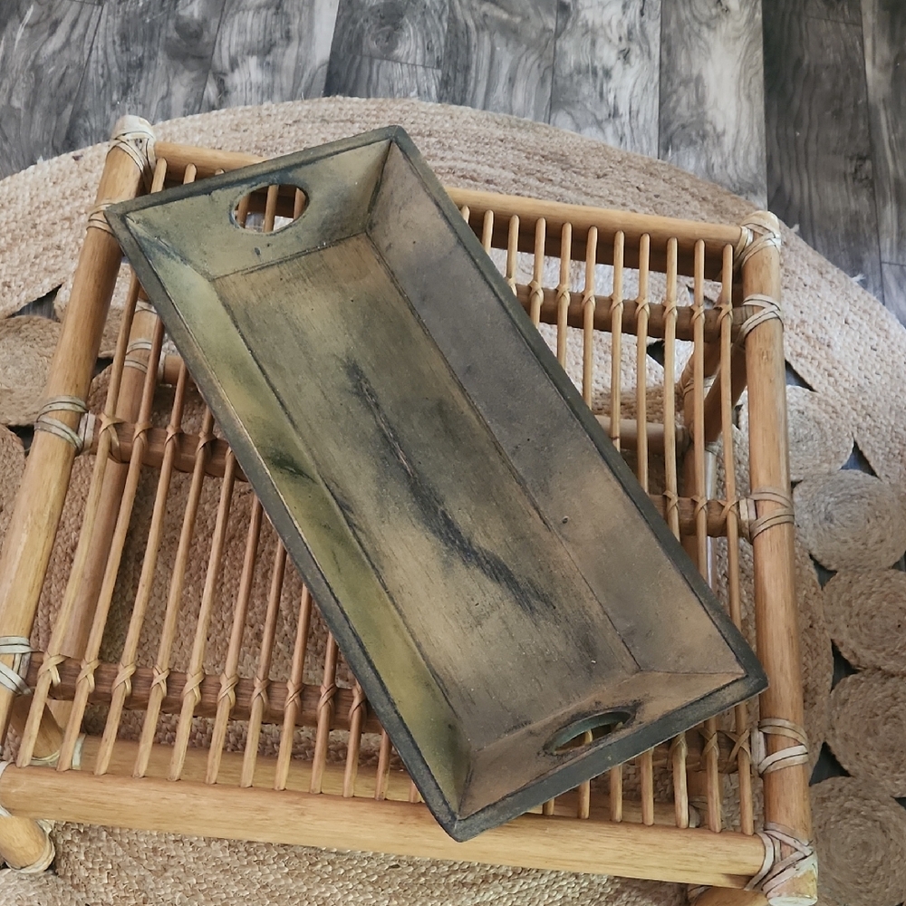 Distressed Wooden Bath/Decor Tray